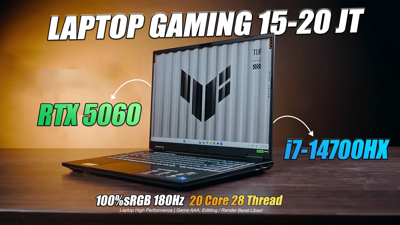 Rekomendasi Laptop Gaming 15-20 Jutaan Terbaik  | Laptop Untuk Editing Berat & Gaming AAA