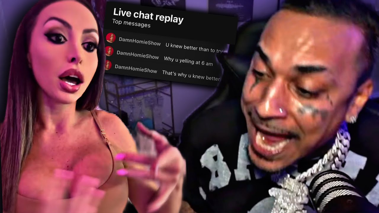 Sharp GOES OFF On DAMNHOMIE After She JOINS His Livestream...👀