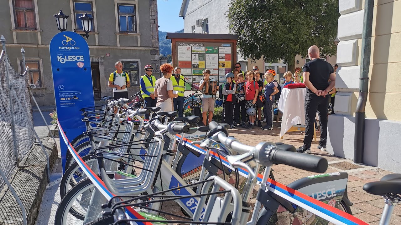V Občini Braslovče zaživel sistem za izposojo koles Kolesce
