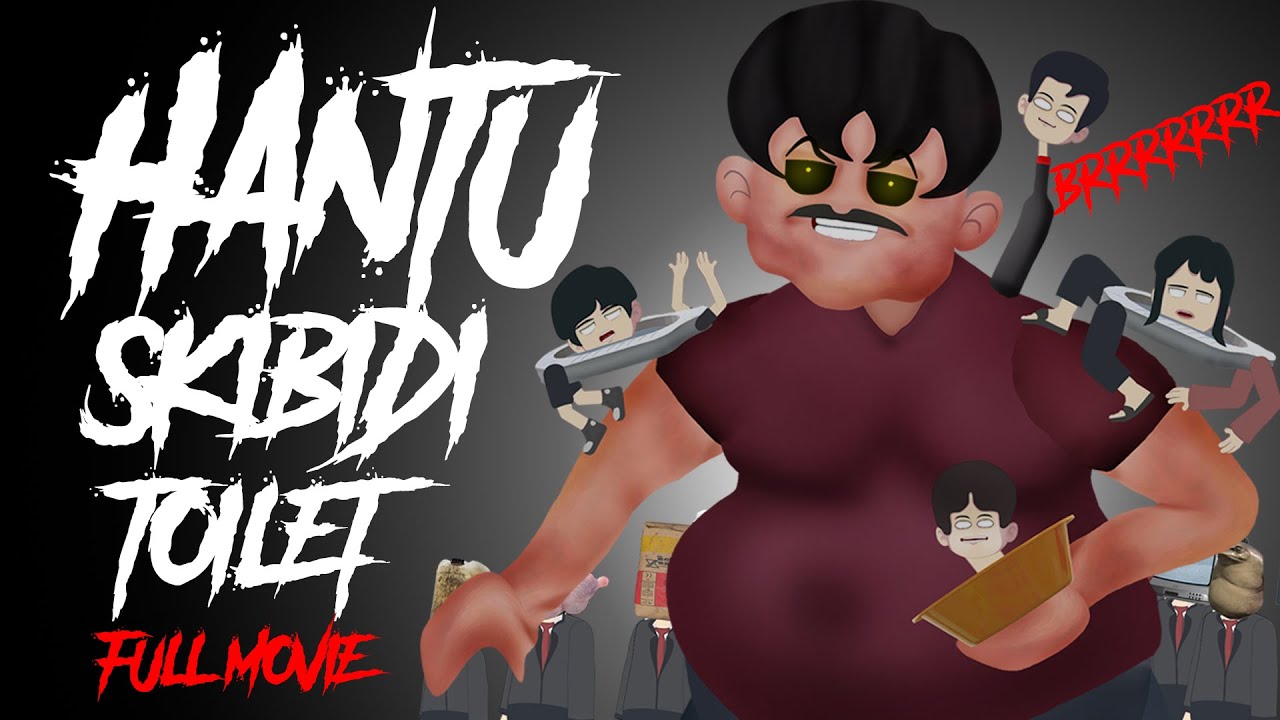 FULL MOVIE - HANTU SKIBIDI TOILET - Kartun Hantu Lucu Horor - CryspyPasta