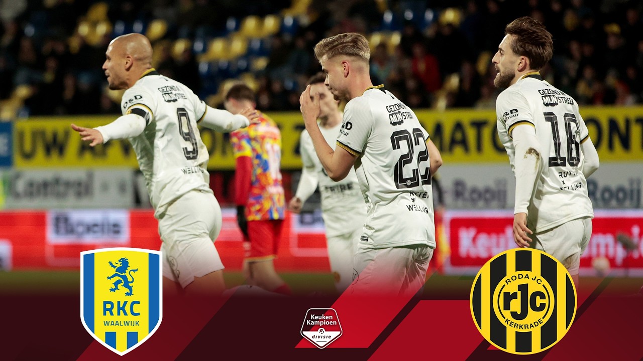 Samenvatting RKC Waalwijk - Roda JC Kerkrade (13-02-2026)
