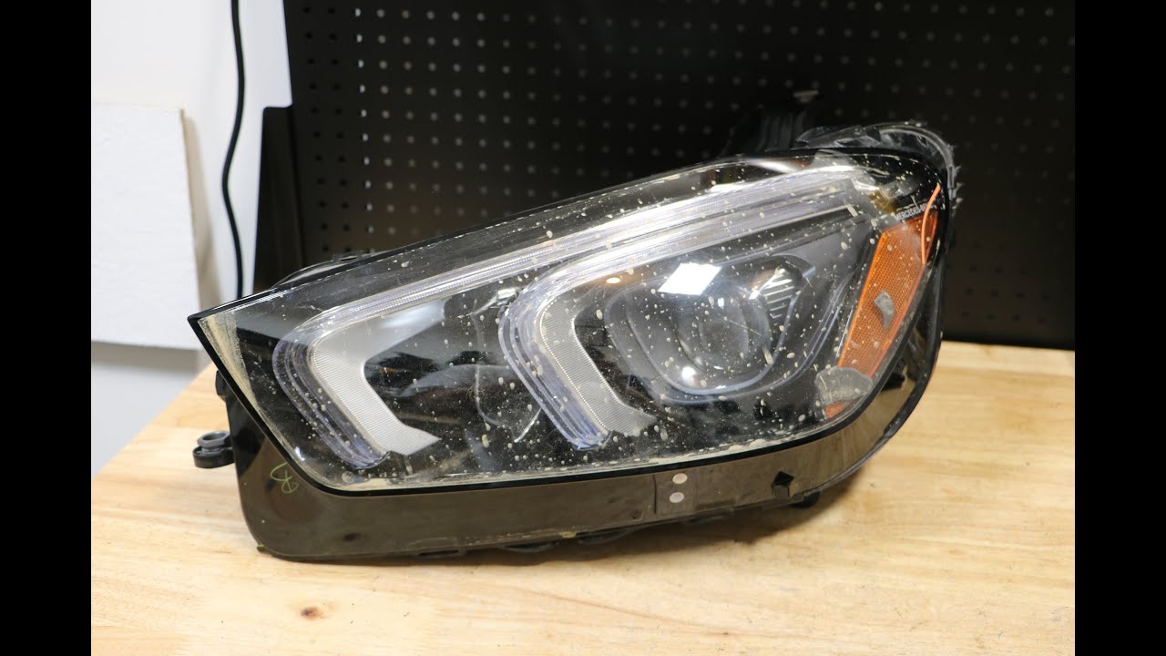 2020-2021 Mercedes-Benz GLE 350 OEM LED headlight disassembly