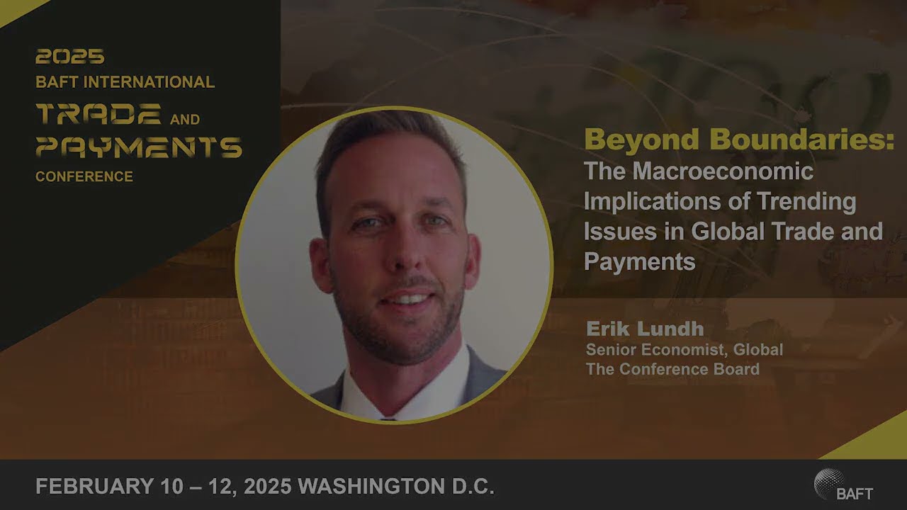 2025 International Trade and Payments Conf -Beyond Boundaries: The Macroeconomic Implications