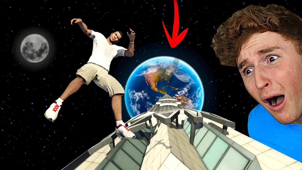 Я упал с ULTRA MAZE BANK в GTA 5.. (Модификации GTA 5)