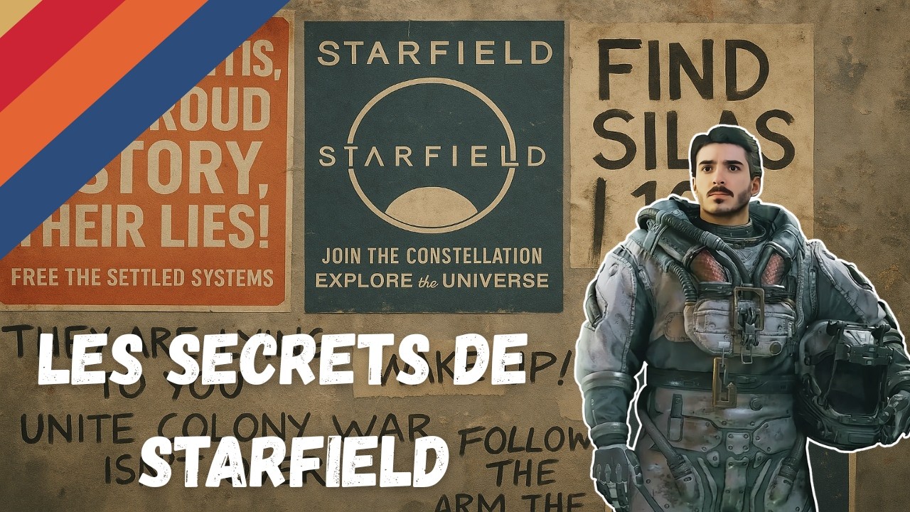 🔎CE QUE RACONTENT : STARFIELD - LES MURS DE NEW ATLANTIS !🤯 (Rediff ancienne chaine)