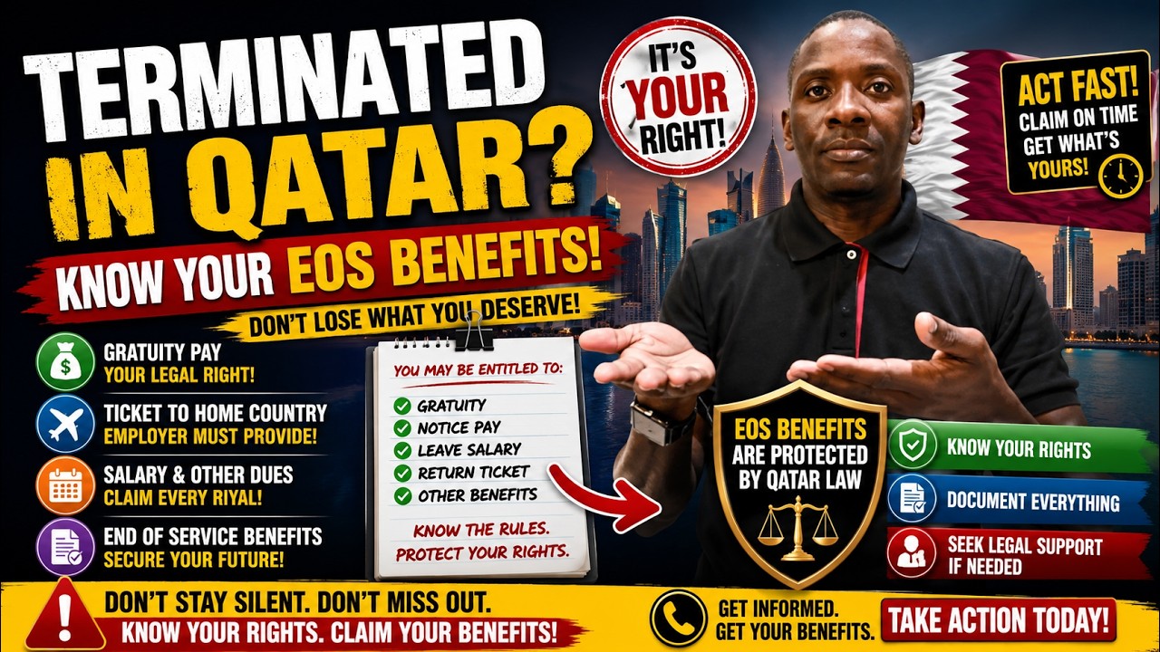 Qatar EOSB  Explained 2025 | How Much Money  Should  You Receive ?/ Mexcreationtv