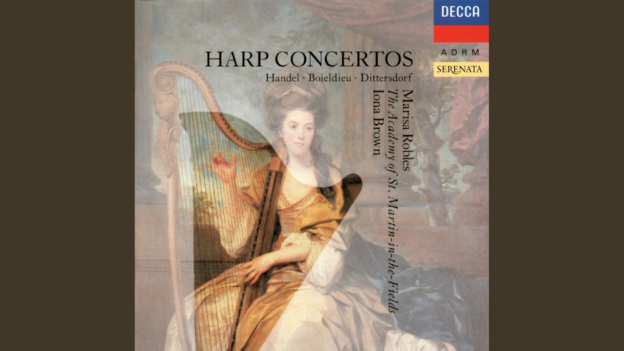 Handel: Harp Concerto in B flat, Op.4, No.6, HWV 294: 2. Larghetto
