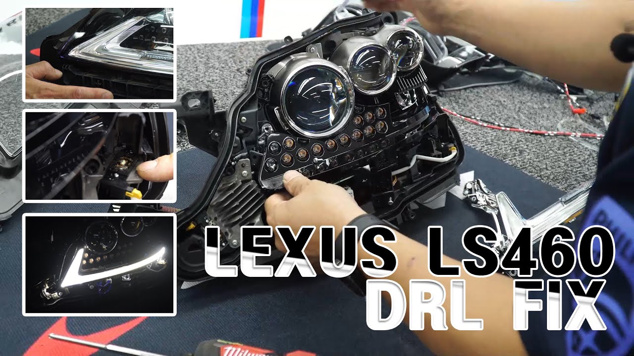Lexus LS460 DRL LED Replacement & Repair: Fixing the Common Daytime Running Light Issue!