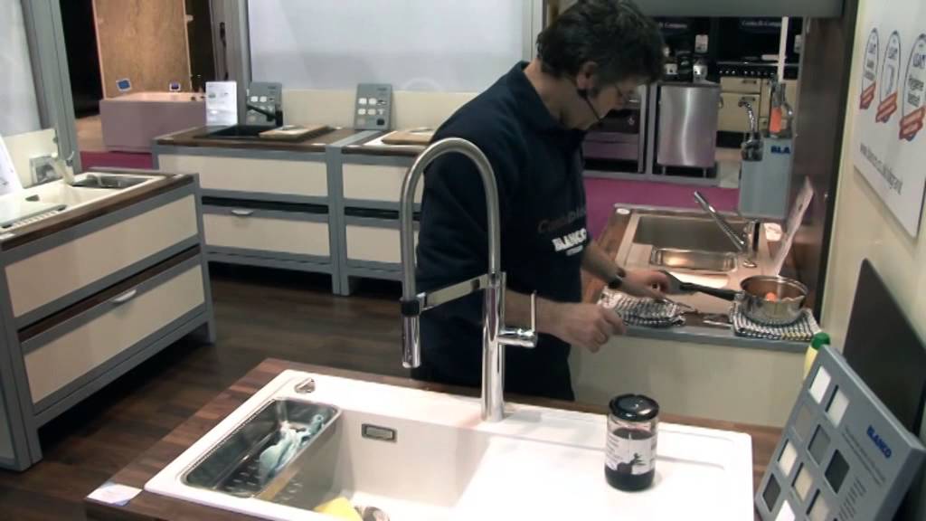 Blanco Silgranite sinks demo