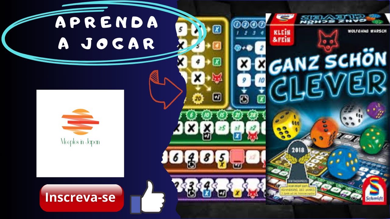 Aprenda ou relembre como jogar Ganz Schön Clever ( Optimus )