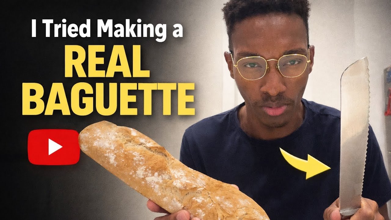 How to Make a Real Baguette at Home (Beginner Friendly)