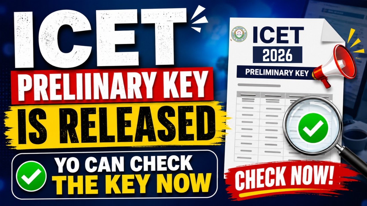 TGICET 2026 Answer Key Released 🔥 Calculate Your Score in Just 30 Seconds!✅ #icet2026
