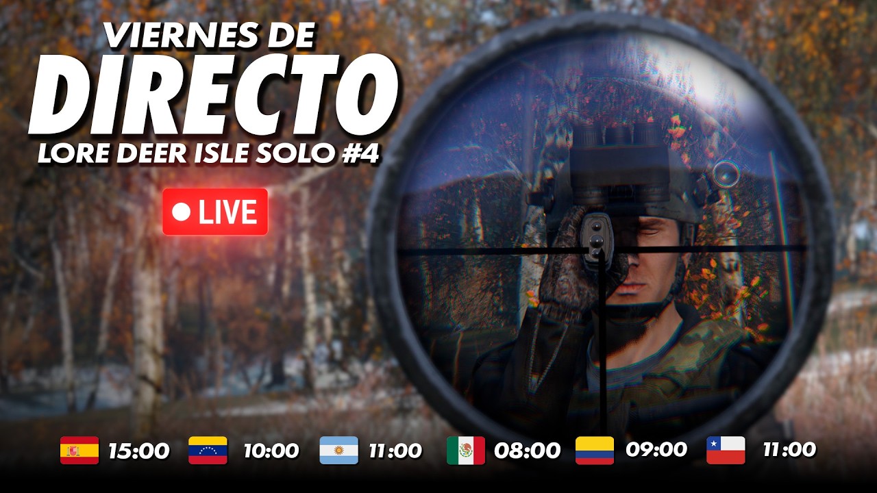 Lore Deer Isle en SOLITARIO #4 🫎 | Directo en 2k