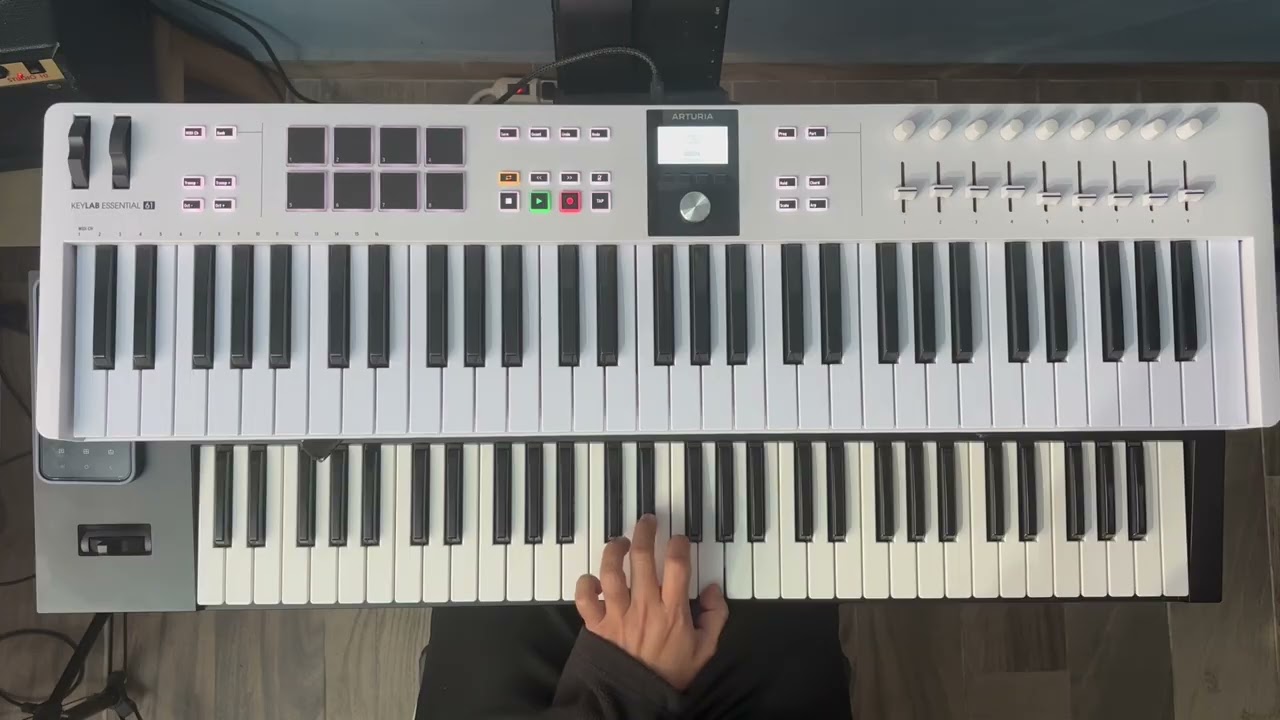 Como La Flor / Selina y Los Dinos / Teclado