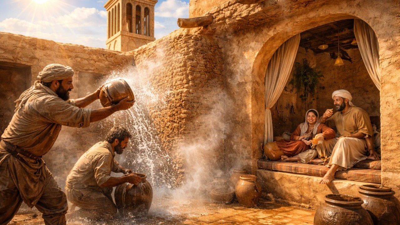 How Ancient Persian Builders Cooled Homes in 50°C Heat Without Electricity