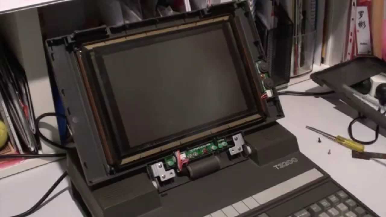 [retro swim] - Episode 27 - Toshiba T3200 overview, repair