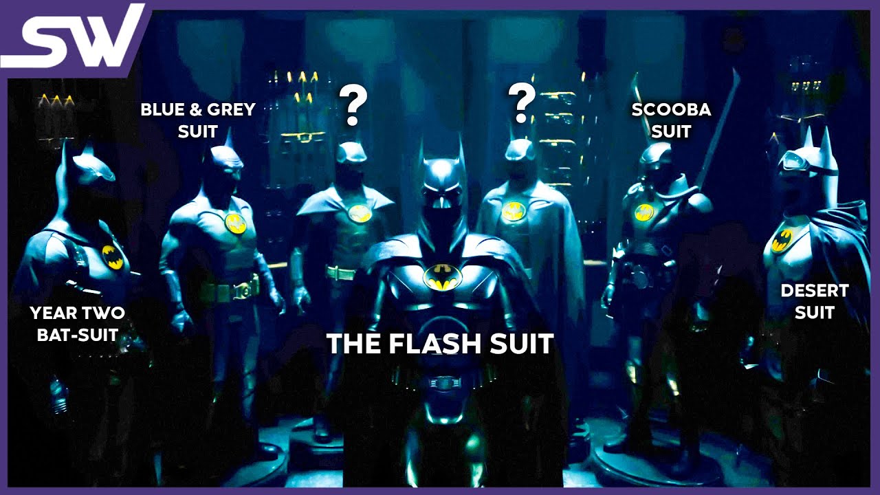 All New Batsuits in The Flash Explained
