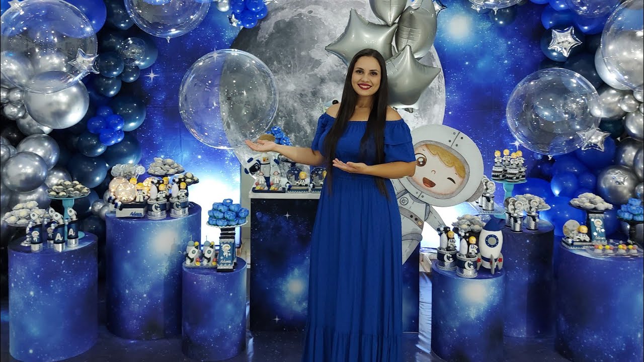Astronauta l Decoração l Montagem Adam faz 1 ano