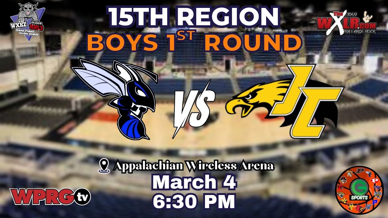 Phelps vs. Johnson Central - Boys  15th Region Tournament on WPRGtv  (03.04.26)
