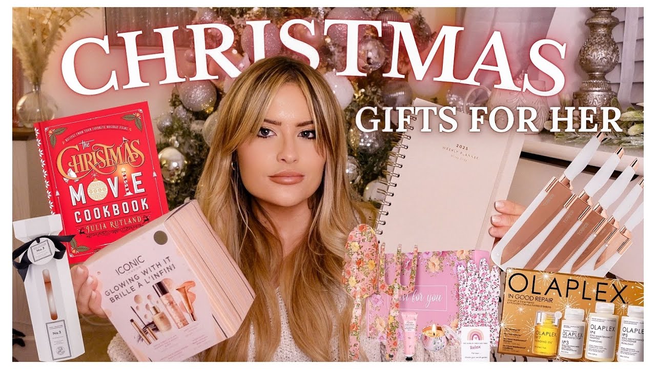 HUGE CHRISTMAS GIFT GUIDE FOR HER - BUDGET FRIENDLY  PRESENT IDEAS