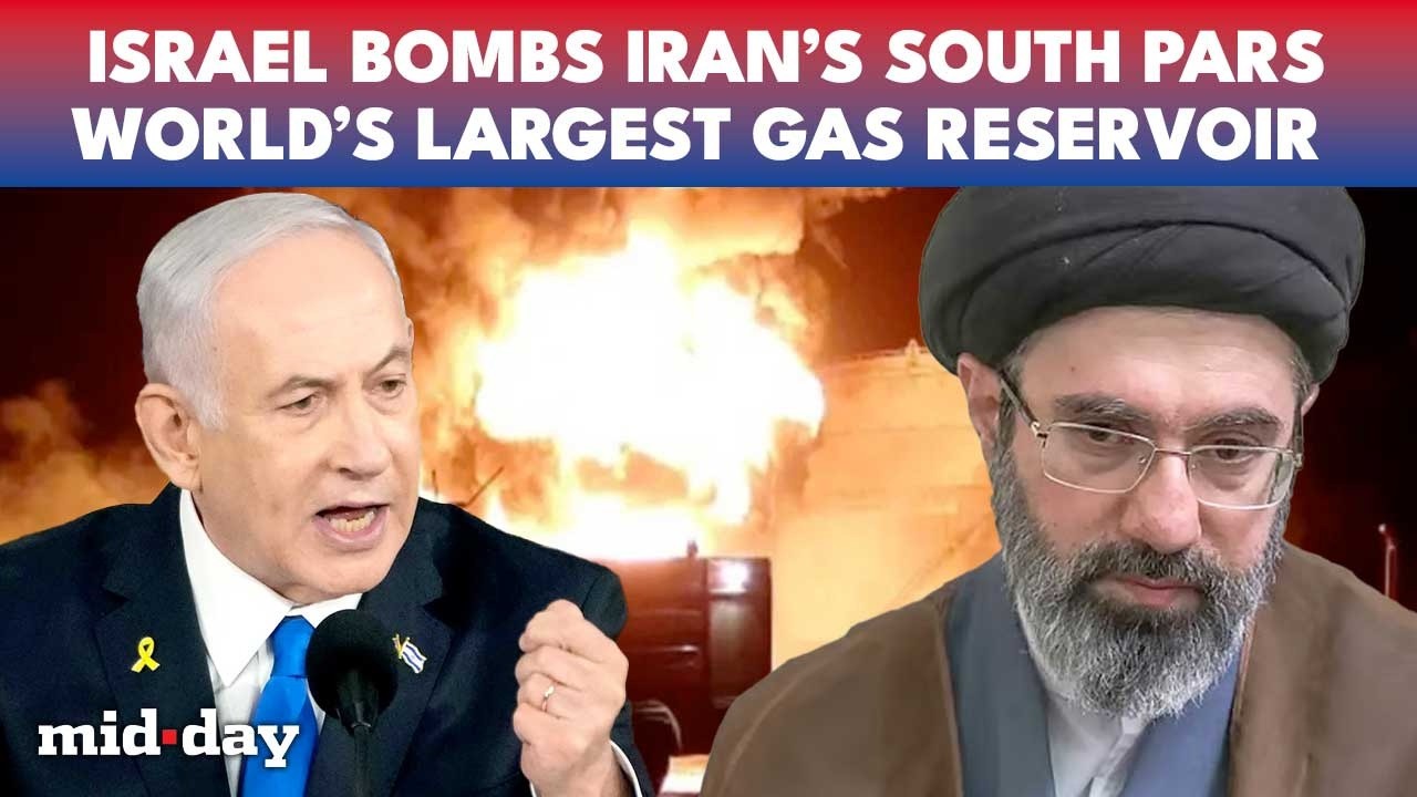 Iran&rsquo;s South Pars Gas Reservoir UNDER FIRE, Israel Strikes Gas Giant Amid Ceasefire Talks