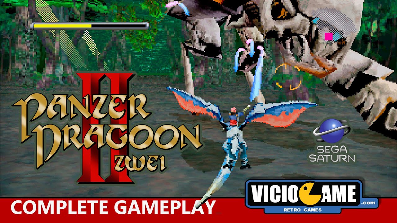 🎮 Panzer Dragoon 2 (Sega Saturn) Complete Gameplay