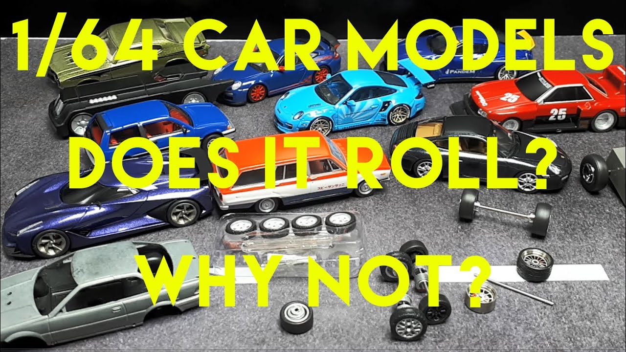 1/64 Does it Roll? Why not?  Why lot's of models don't roll like a Hot Wheels explained.