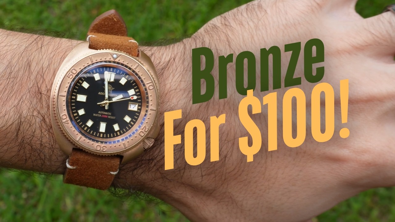 The Best Budget Bronze Dive Watch! - ADDIESDIVE AD2104