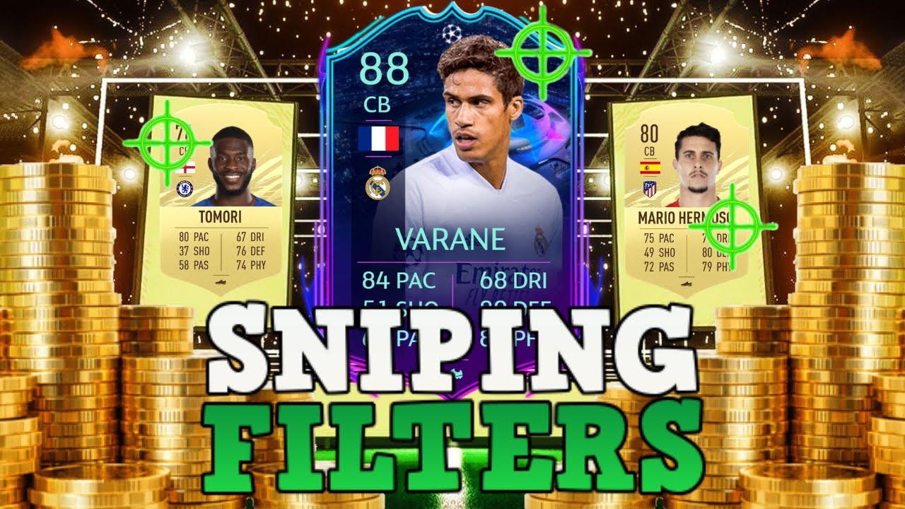 FIFA 21 INSANE SNIPING FILTERS! HOW TO MAKE 100K RIGHT NOW ON FIFA 21! BEST PLAYERS TO SNIPE ON FIFA