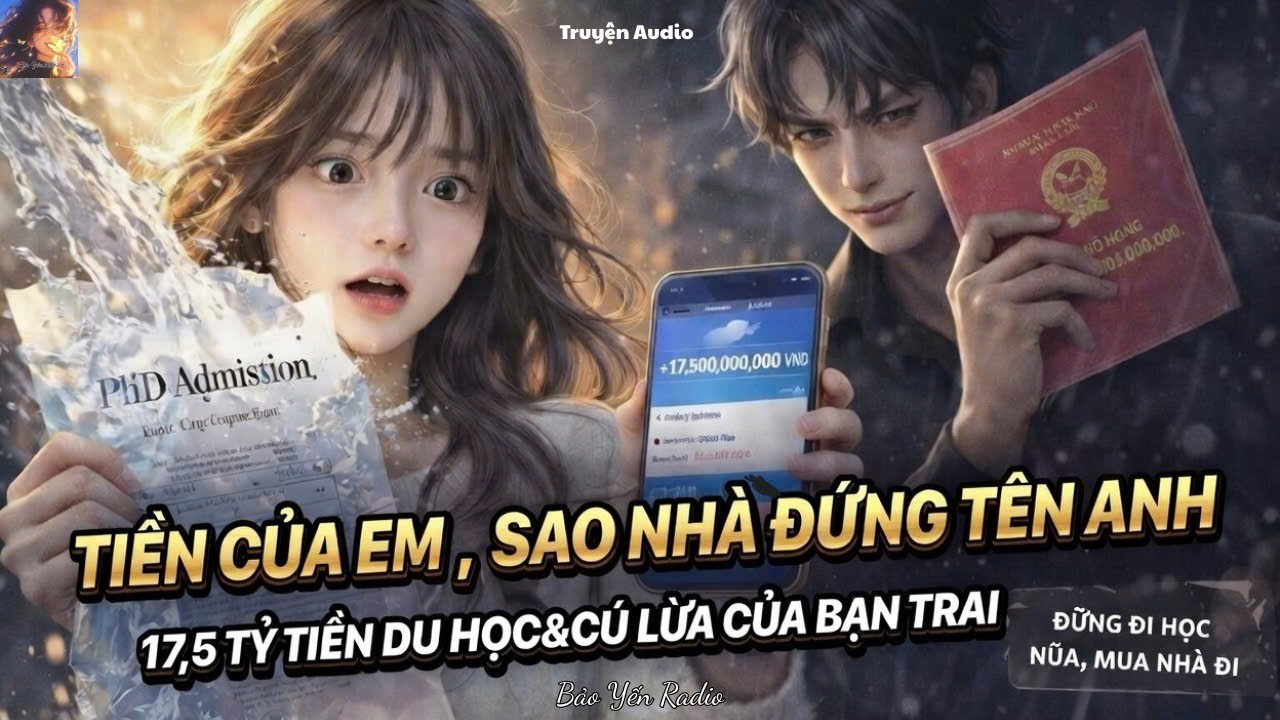 Truyện Audio : Bố Mẹ Cho 17,5 Tỷ Du Học, Bạn Trai Bảo: 'Bỏ Đi, Mua Nhà Đứng Tên Anh'?