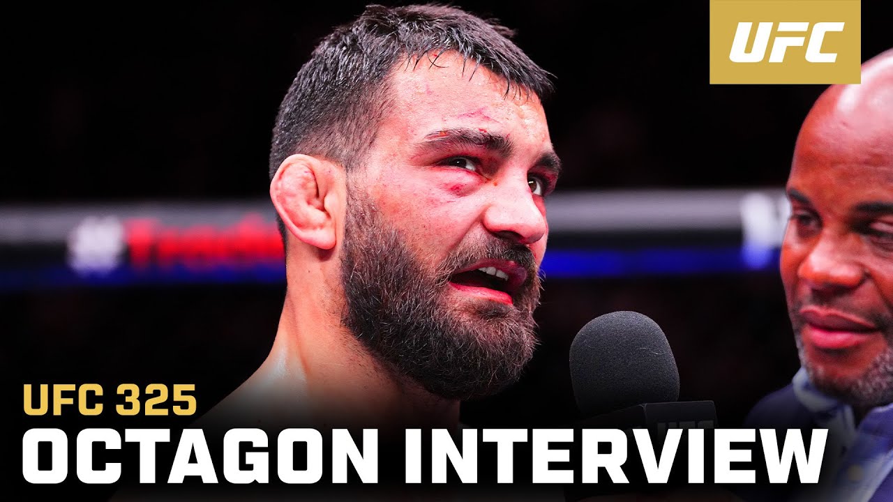 Beno&icirc;t Saint Denis Octagon Interview | UFC 325