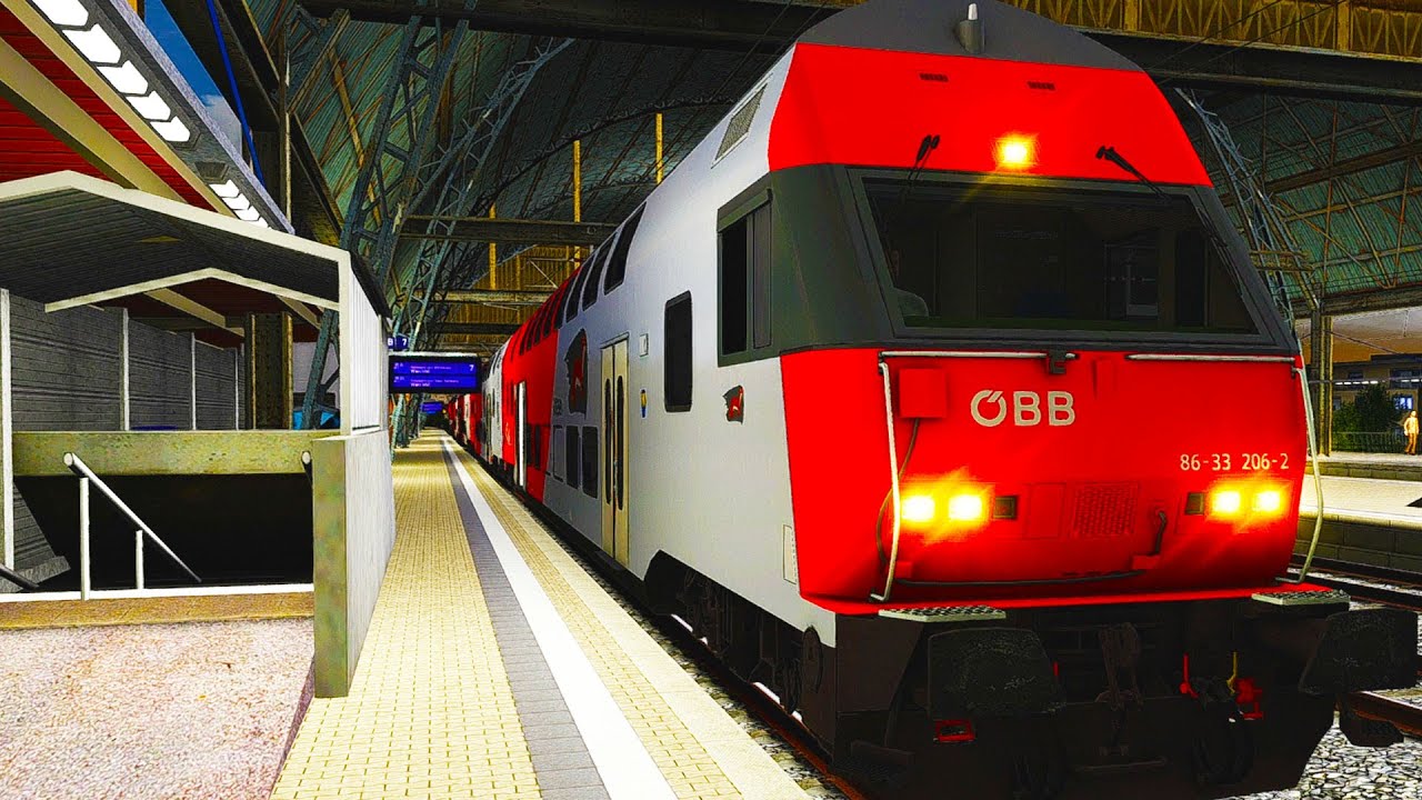 АВСТРИЙСКИЙ СПЕЦИАЛЬНЫЙ ПОЕЗД в Вену | ÖBB Wiesel CabControlCar | СИМУЛЯТОР ПОЕЗДА 2022 ☆