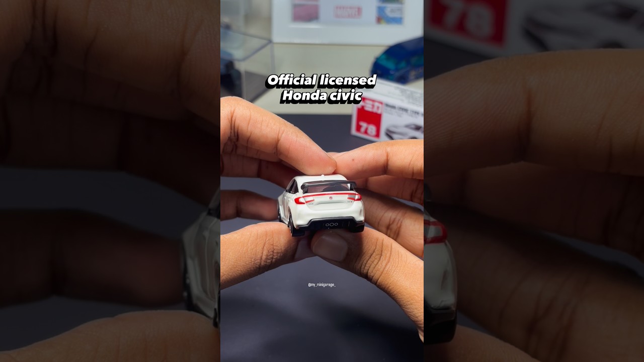 Honda civic official brand licensed model from Tomica