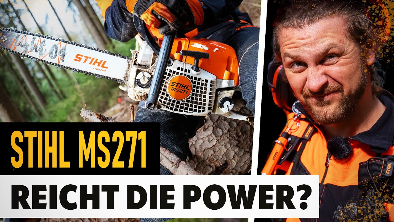STIHL MS271 - Die kleine MS261 Motorsäge im Test