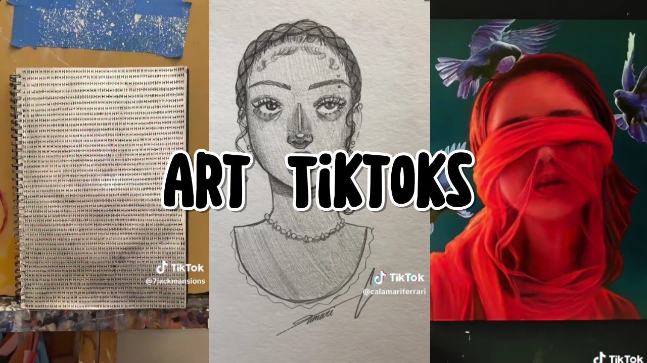 Art Tiktoks I saved 0.456 days ago 😃