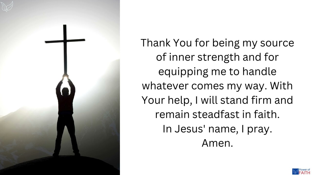 Inner Strength Prayer