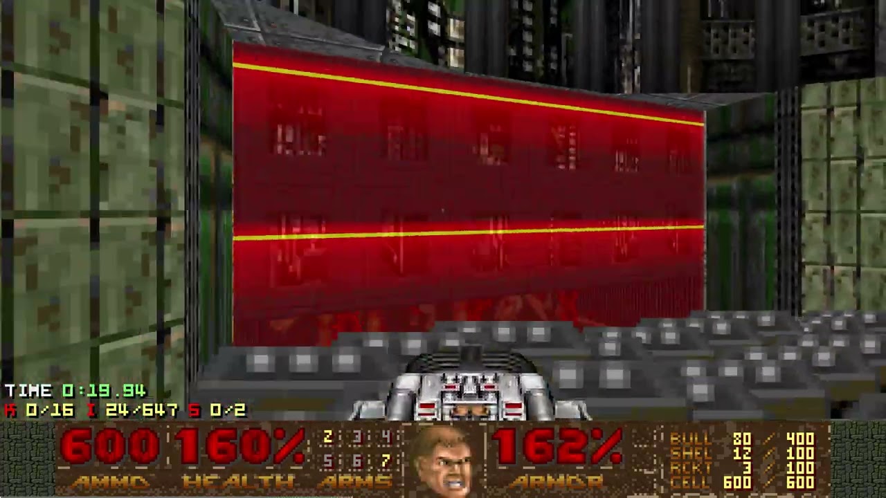 Doom 2: TNT3 MAP09 in 0:46.40 Pacifist