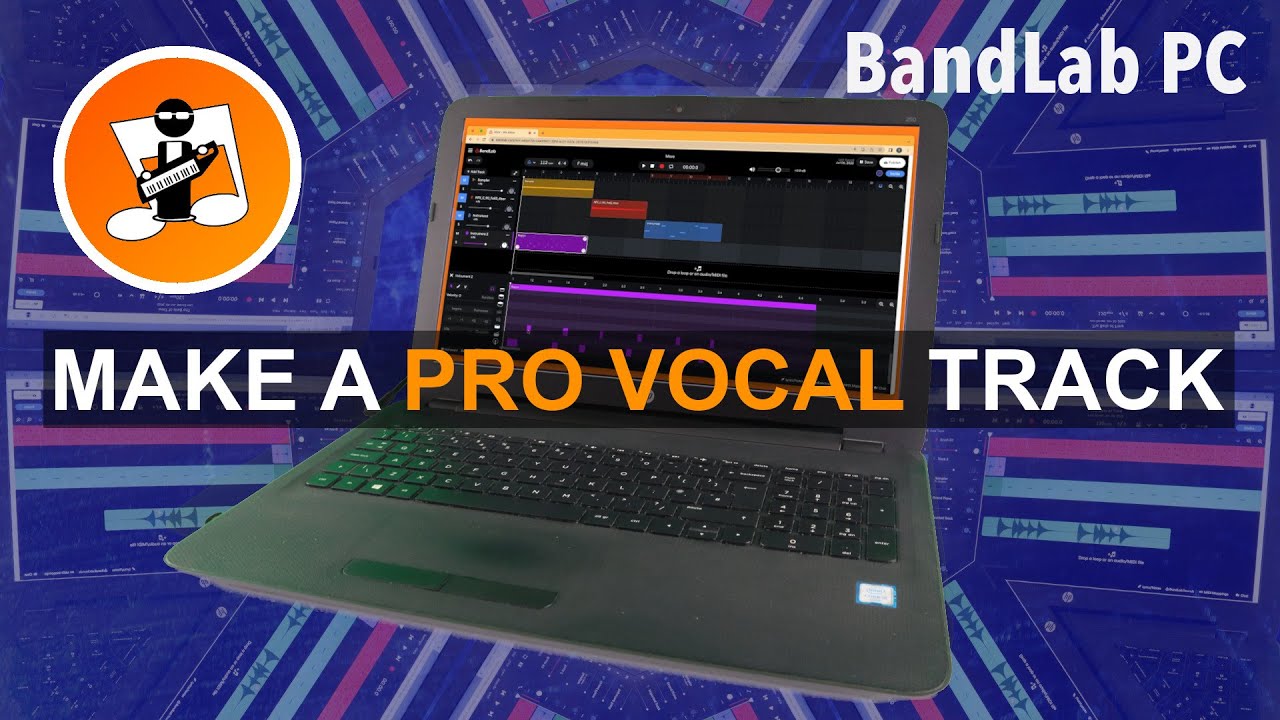 How to make a professional Vocal track in bandlab (pc version)
