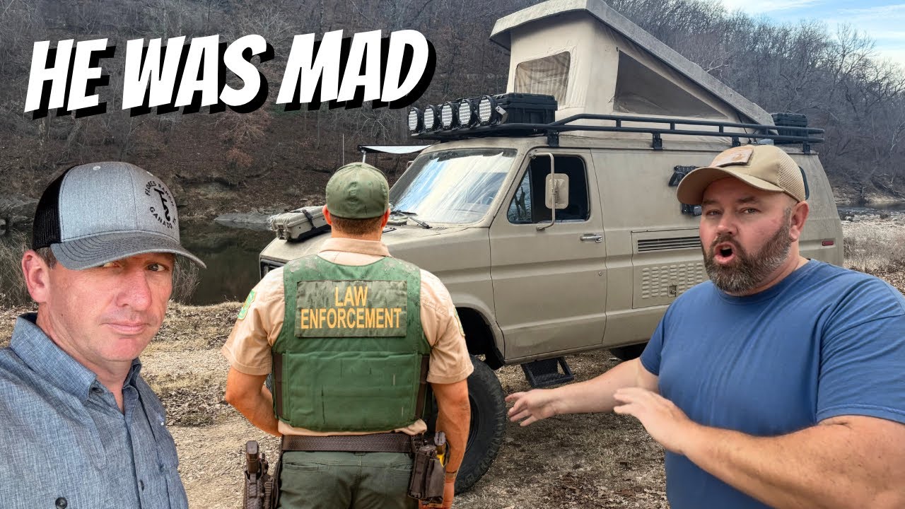 The Cop Put An End To Our Camping Competition..