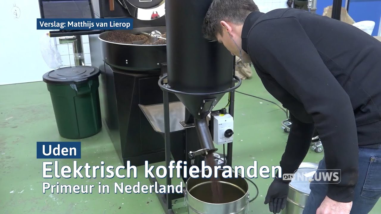 Elektrisch koffiebranden in Uden, een Nederlandse primeur I Dtv Maashorst
