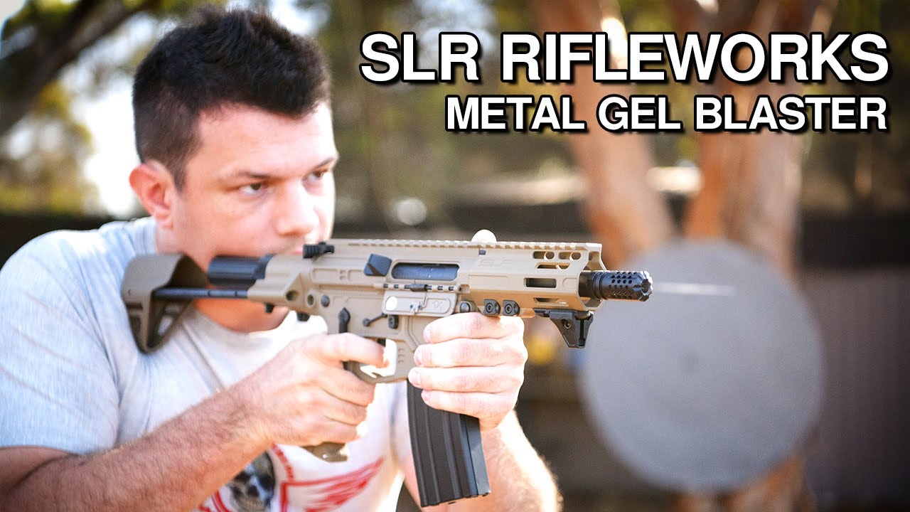 Gel Ball Blaster: SLR Ion Lite CQB!