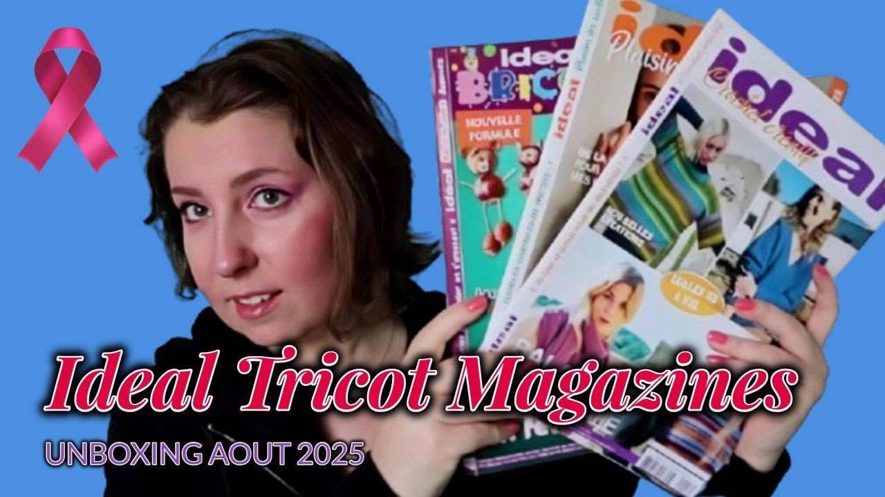 Magazines Id&eacute;al Tricot & Crochet & Bricolage N&deg;20-22-22 | Et&eacute; Ao&ucirc;t 2025