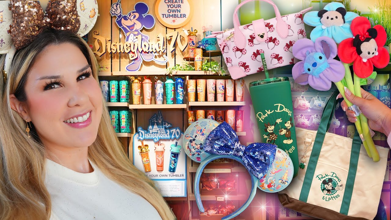 NEW! Downtown Disney Starbucks Shopping Experience & TONS OF MERCH JUST RELEASED! Disneyland Vlog