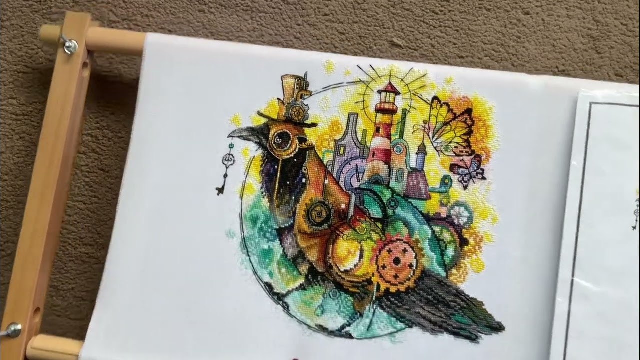 Flosstube #28 - 2022 Finishes, WIP Parade & Plans