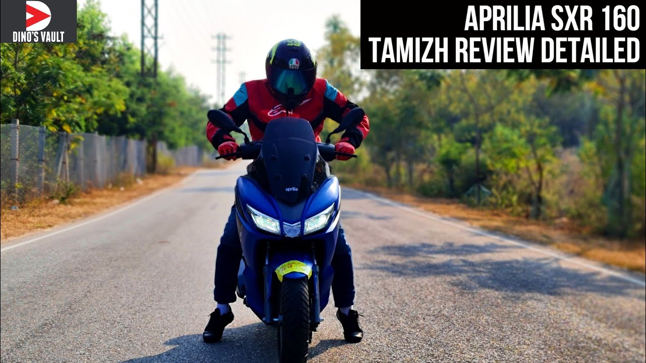 Aprilia SXR 160 Tamil Review Vandi Nalla iruka iliya? #DinosVaultTamil
