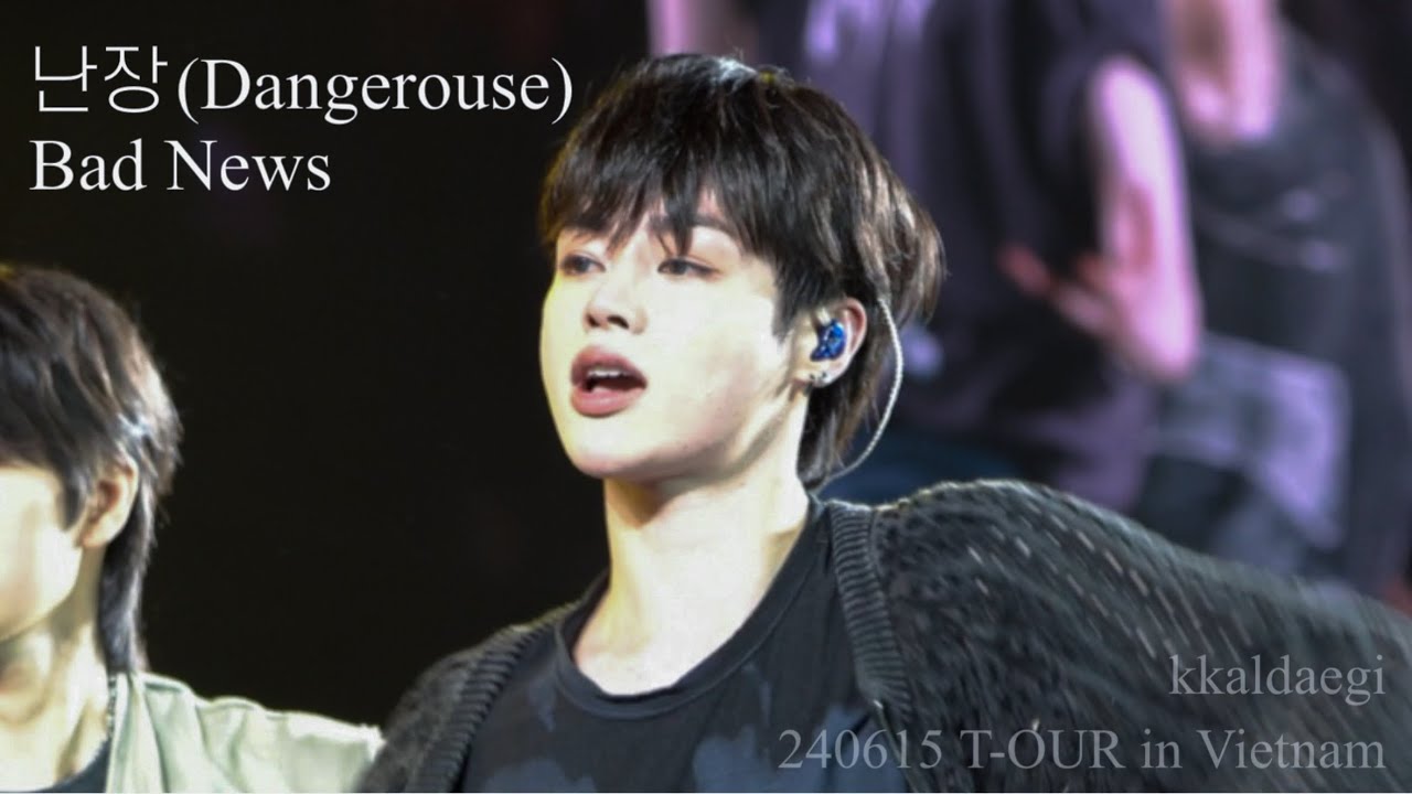 240615 템페스트 한빈 난장(Dangerous) + Bad News TEMPEST T-OUR in Vietnam HANBIN 콘서트 직캠