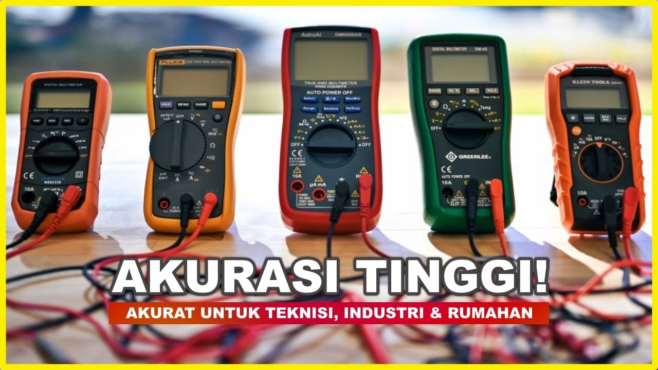 TERBARU! 10 Rekomendasi MULTIMETER DIGITAL TERBAIK 2025 – Hasil Ukur Arus Akurat, Untuk Teknisi