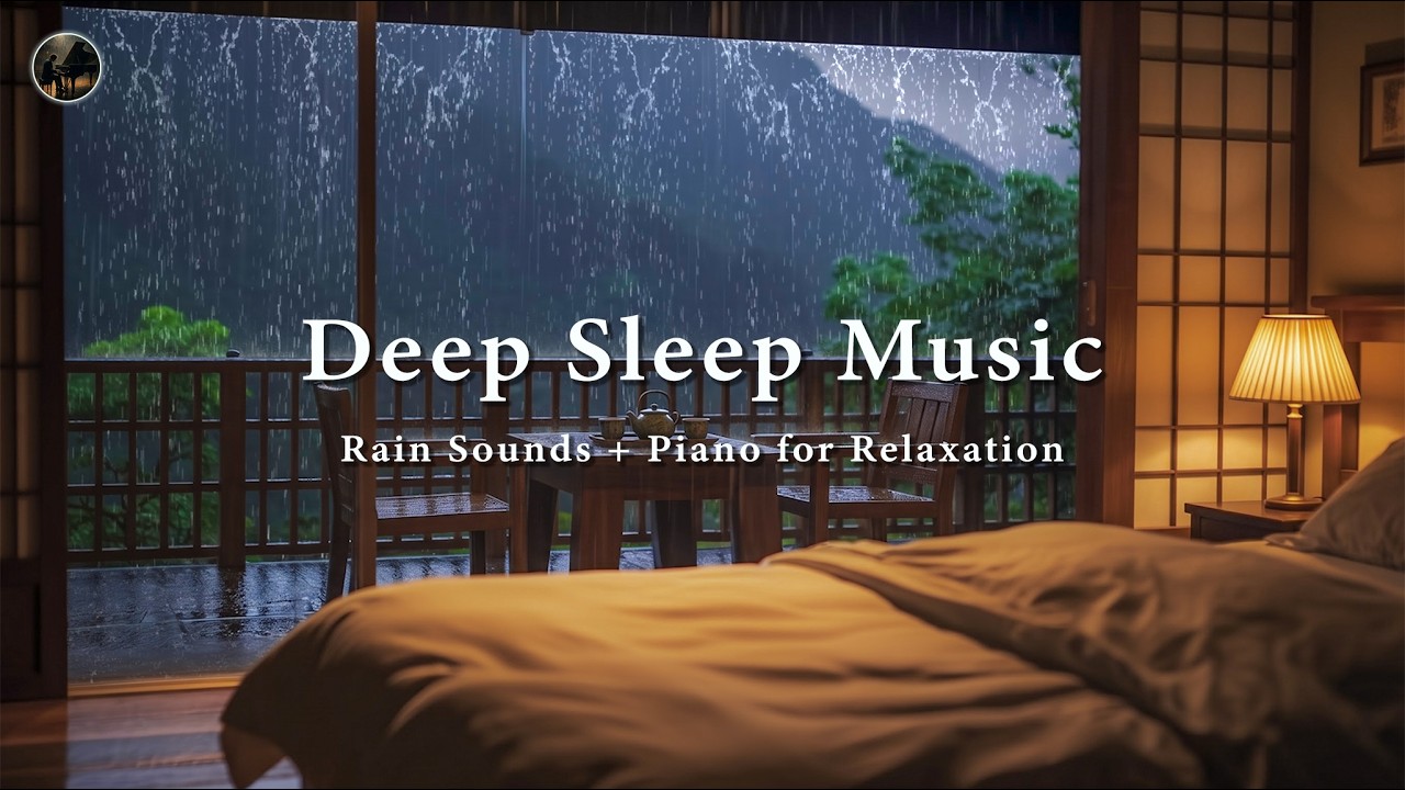 Soothing Rain with Soft Piano &ndash; Relaxing Sleep Music to Quiet Your Mind and Fast and Deep Sleep
