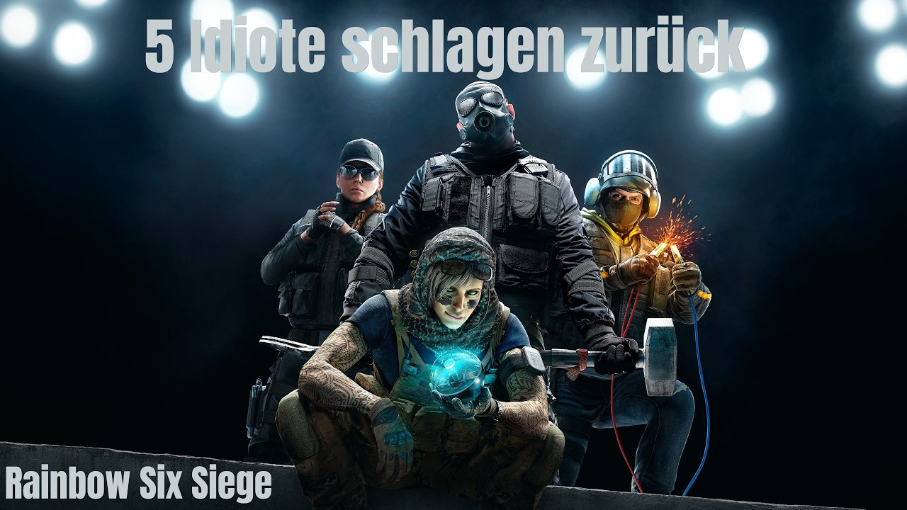 5 Idioten schlagen zurück (Teil 2!) / Wins, Fails & Funny Moments / Rainbow Six Siege
