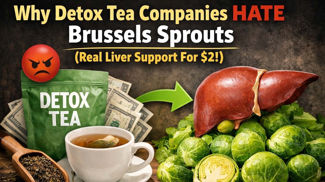 Detox Supplement Industry LOSES IT: Brussels Sprouts Detox Naturally (No Pills Needed!)